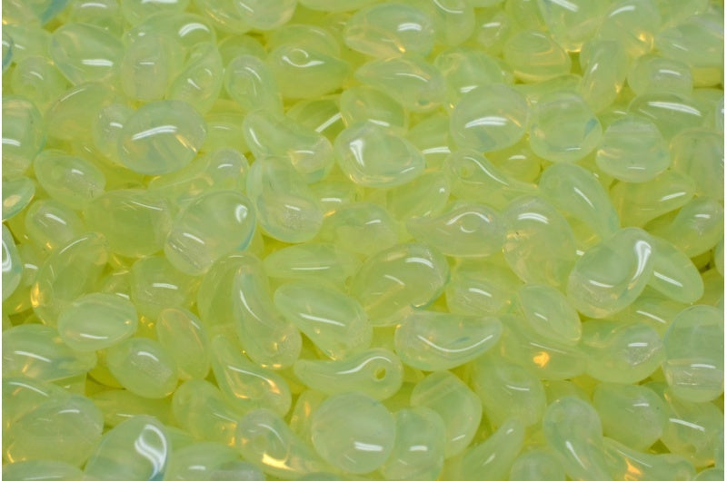 チューリップの花びらビーズ、81000 (81000)、ガラス、チェコ共和国