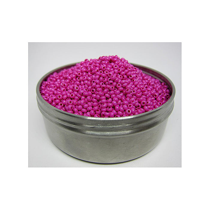 Rocailles PRECIOSA seed beads Magenta (Terra Intensive) Glass Czech Republic