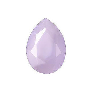 Pear Faceted Pointed Back (Doublets) Crystal Glass Stone, Pink 21 Pearl Colours (02409), Czech Republic