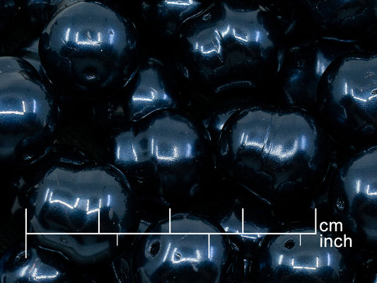 OUTLET 250g Pressed Czech Glass Beads, 16 x 14 mm, White 21042 (111-30507-16x14-02010-21042)