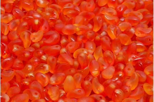 リリーペタルビーズ、クリスタルマット48001（00030-84100-48001）、ガラス、チェコ共和国