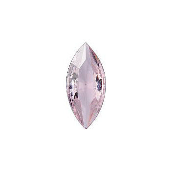 Navette Faceted Pointed Back (Doublets) Crystal Glass Stone, Violet 16 Transparent (200000), Czech Republic