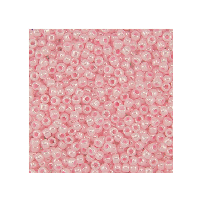 Rocailles TOHO seed beads Ceylon Innocent Pink (#145) Glass Japan