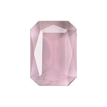 Octagon Faceted Pointed Back (Doublets) Crystal Glass Stone, Violet 18 Transparent (200000), Czech Republic