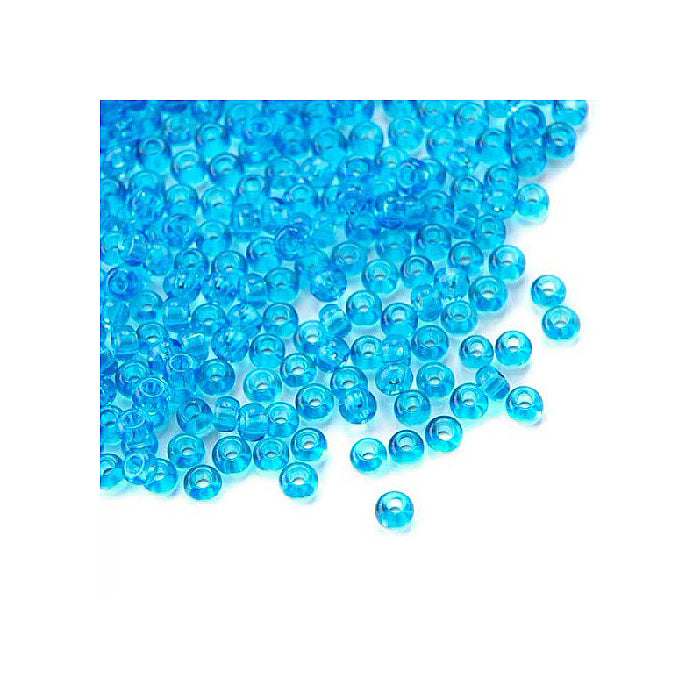 Rocailles PRECIOSA seed beads Aqua Glass Czech Republic