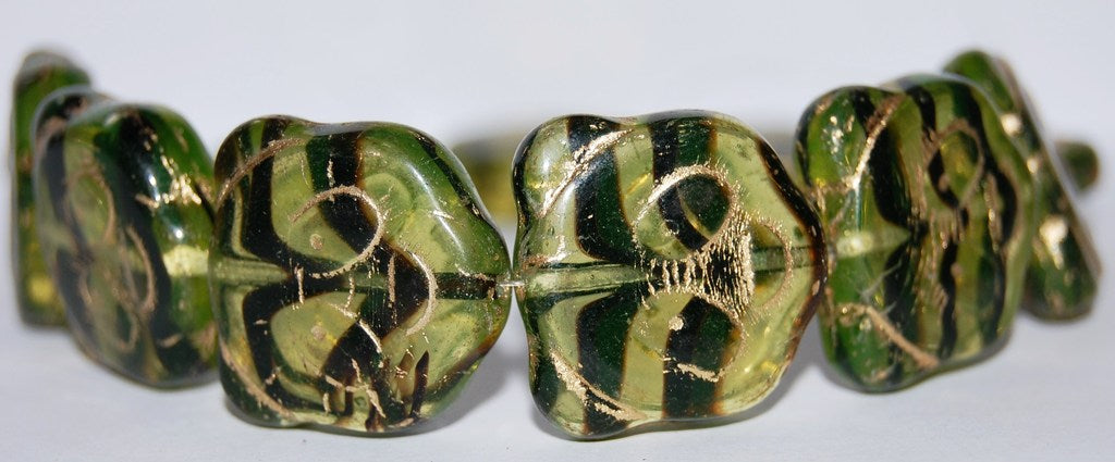 Big Bear Muzzle Czech Glass Beads, (88126 54202), Glass, Czech Republic