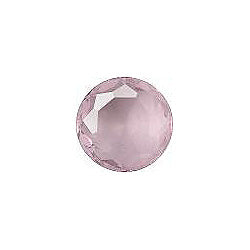 Round Faceted Pointed Back (Doublets) Crystal Glass Stone, Violet 5 Transparent (200000), Czech Republic