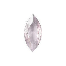 Navette Faceted Pointed Back (Doublets) Crystal Glass Stone, Violet 18 Transparent (200000), Czech Republic