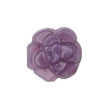 Flower Fancy Crystal Glass Stone, Violet 16 Pearl Colours (02402), Czech Republic