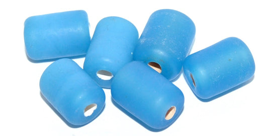 Czech Glass Hand Made Roller Tube Lampwork Beads, (V), Glass, Czech Republic