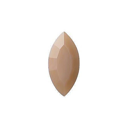 Navette Faceted Pointed Back (Doublets) Crystal Glass Stone, Nude 3 Opaque (71200), Czech Republic