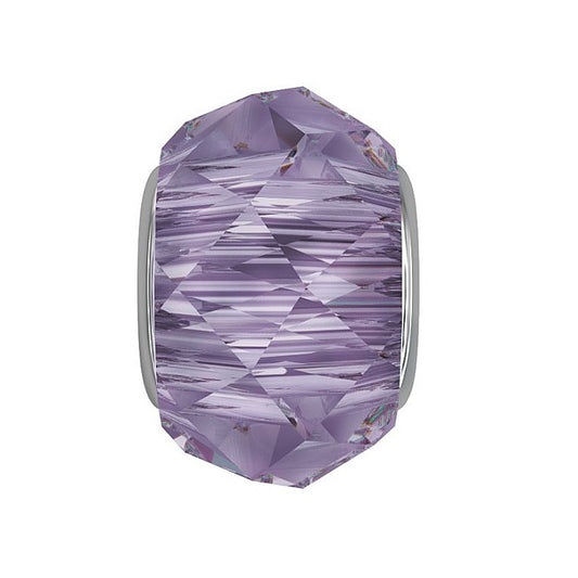 BeCharmed SWAROVSKI ELEMENTS Swarovski Briolette BeCharmed 5948 Violet, Steel Glass Austria