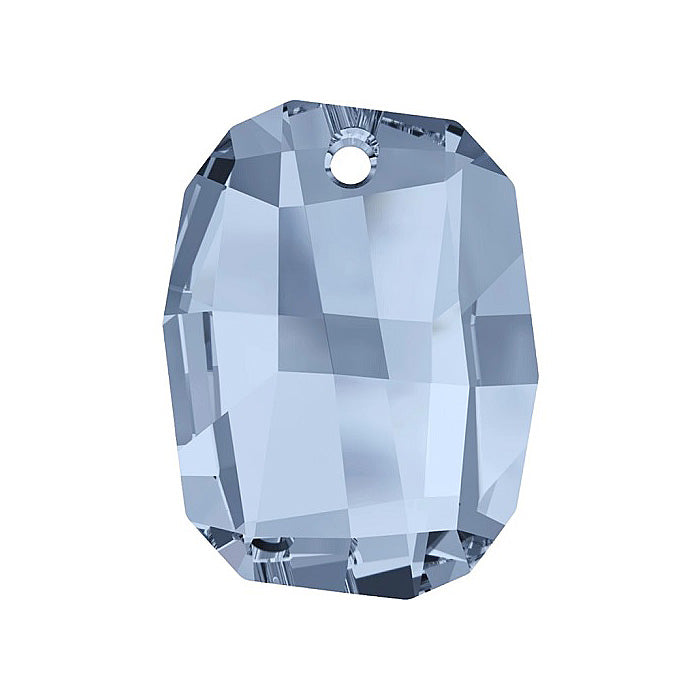 SWAROVSKI ELEMENTS pendant Graphic 6685 crystal stone with hole Denim Blue Glass Austria