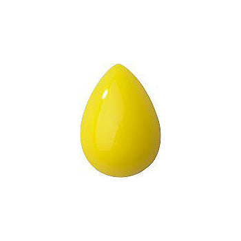 Pear Cabochons Flat Back Crystal Glass Stone, Yellow 11 Opaque (83012), Czech Republic