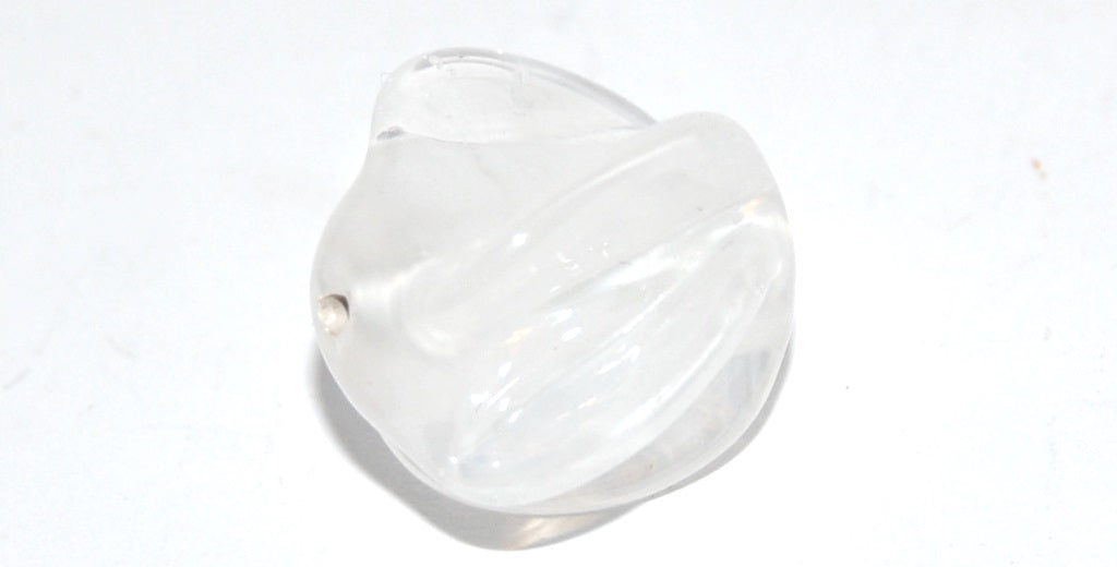 Seashells Lampwork Glass Handmade Beads, (A), Glass, Czech Republic