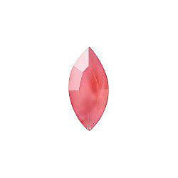 Navette Faceted Pointed Back (Doublets) Crystal Glass Stone, Pink 19 Pearl Colours (74000-0003), Czech Republic