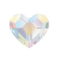 SWAROVSKI CRYSTALS Love Bead 5741 heart Crystal Ab Glass Austria