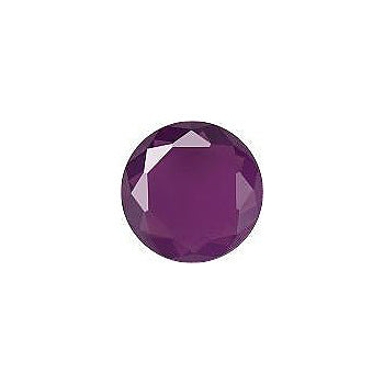 Round Faceted Pointed Back (Doublets) Crystal Glass Stone, Violet 5 Pearl Colours (02402), Czech Republic