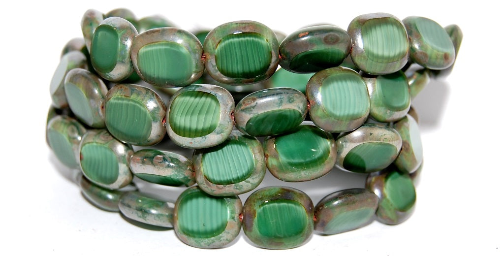 Table Cut Round Candy Beads, (56100 43400), Glass, Czech Republic