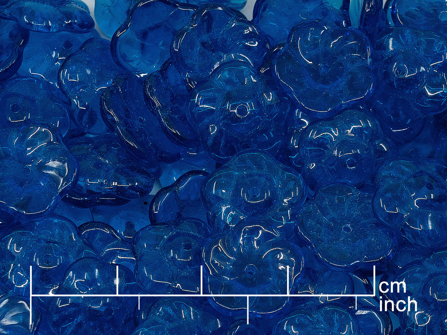 OUTLET 250g Pressed Czech Glass Beads, 12 mm, 60070 (111-00301-12x12-60070)