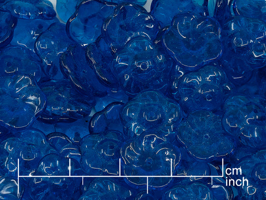 OUTLET 250g Pressed Czech Glass Beads, 12 mm, 60070 (111-00301-12x12-60070)