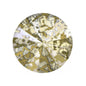 SWAROVSKI CRYSTALS Stones Rivoli 1122 Chaton Crystal Gold Patina F Glass Austria