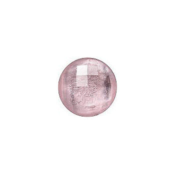 Round Faceted Pointed Back (Doublets) Crystal Glass Stone, Pink 14 With Silver (70119-L), Czech Republic