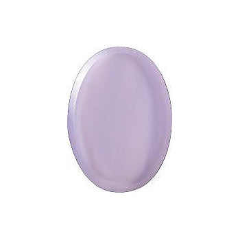 Round Faceted Flat Back Crystal Glass Stone, Violet 5 Pearl Colours (02407), Czech Republic