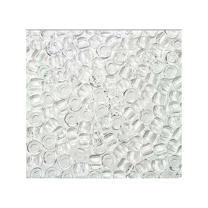 Rocailles TOHO seed beads Transparent Crystal (#1) Glass Japan