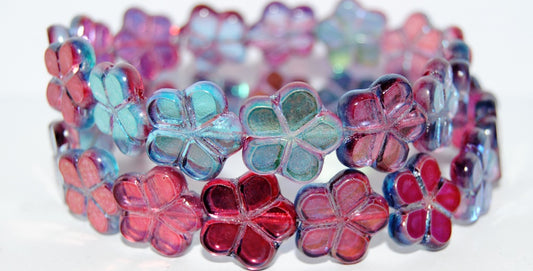 Table Cut Flower Beads, 48113 (48113), Glass, Czech Republic