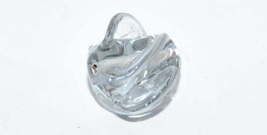 Seashells Lampwork Glass Handmade Beads, (B), Glass, Czech Republic