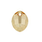SWAROVSKI ELEMENTS Pendant pure leaf 6734 crystal stone with hole Crystal Golden Shadow Glass Austria