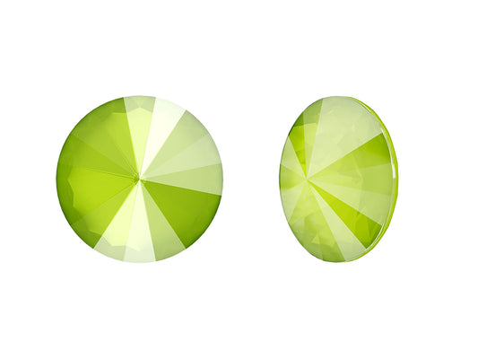 SWAROVSKI CRYSTALS Stones Rivoli 1122 Chaton Lime Crystal Glass Austria