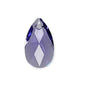 SWAROVSKI CRYSTALS pendant pear-shaped 6106 crystal stone with hole Tanzanite Glass Austria