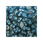 DIAMONDUO glass two-hole beads rhombus gemduo Pastel Blue Zircon Glass Czech Republic