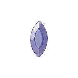 Navette Faceted Pointed Back (Doublets) Crystal Glass Stone, Violet 21 Pearl Colours (02409), Czech Republic