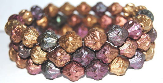 Lantern Pressed Glass Beads, 1620 (1620), Glass, Czech Republic