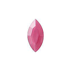 Navette Faceted Pointed Back (Doublets) Crystal Glass Stone, Pink 15 Pearl Colours (07400), Czech Republic