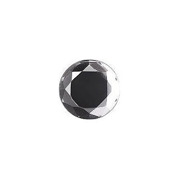 Round Faceted Flat Back Crystal Glass Stone, White 10 Transparent With Silver Foil (000300-Sf), Czech Republic