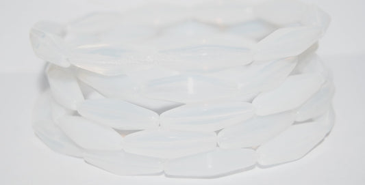 Olive Oval Pressed Glass Beads With Edges, 1000 (1000), Glass, Czech Republic