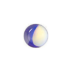 Round Cabochons Flat Back Crystal Glass Stone, Violet 19 Transparent With Ab (20210-Abb), Czech Republic