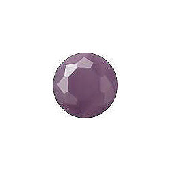 Round Faceted Pointed Back (Doublets) Crystal Glass Stone, Violet 14 Pearl Colours (02402), Czech Republic