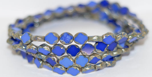 Table Cut Oval Beads, (32020 43400), Glass, Czech Republic