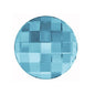 SWAROVSKI CRYSTAL Chessboard Circle Flat Back 2035 Aquamarine Glass Austria