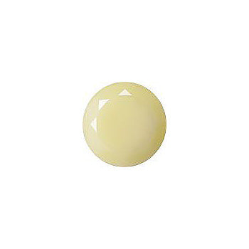 Round Faceted Pointed Back (Doublets) Crystal Glass Stone, Yellow 5 Opaque (71100-C), Czech Republic