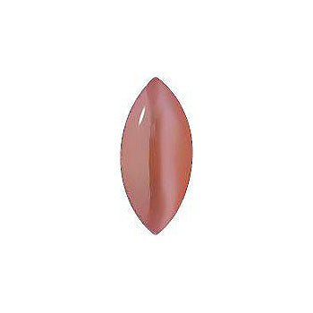 Navette Cabochons Pointed Back Crystal Glass Stone, Pink 1 Pearl Colours (74070-30000-K), Czech Republic