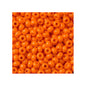 Rocailles PRECIOSA seed beads Rich Orange Glass Czech Republic