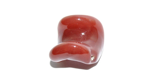 Leaf Lampwork Glass Handmade Beads, (A), Glass, Czech Republic