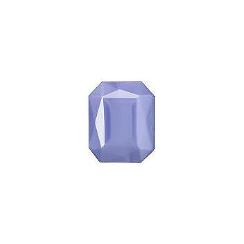 Octagon Faceted Pointed Back (Doublets) Crystal Glass Stone, Violet 21 Pearl Colours (02409), Czech Republic