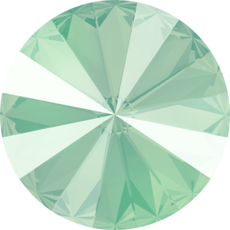 SWAROVSKI CRYSTALS Stones Rivoli 1122 Chaton Crystal Mint Green Glass Austria
